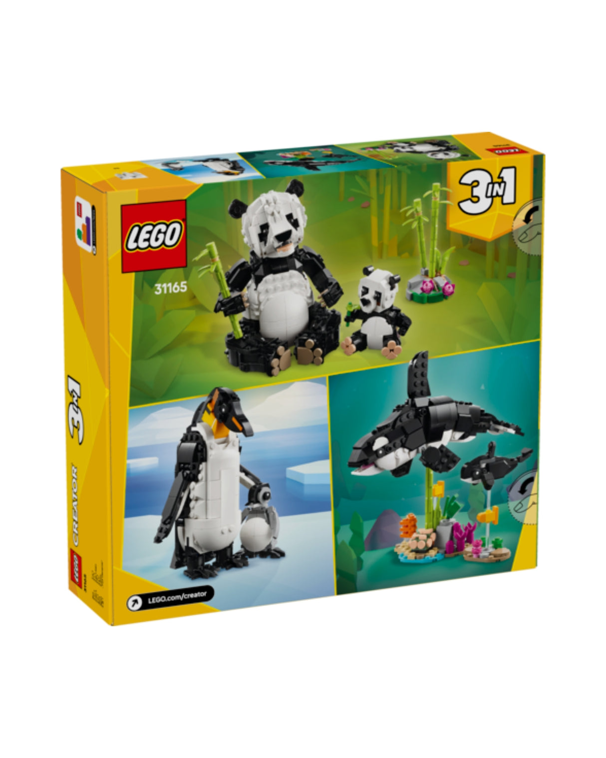 LEGO 31165 Wild Animals Panda Family - Creator