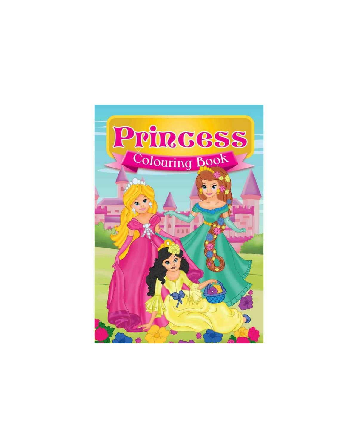 Malebog A4 Princess 2 16 sider