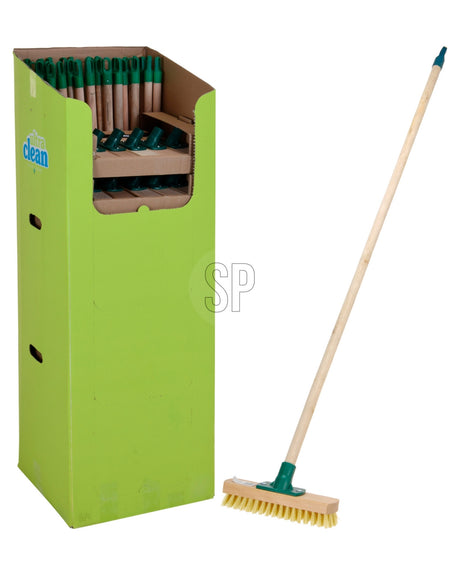 Gulvskrubbe med skaft