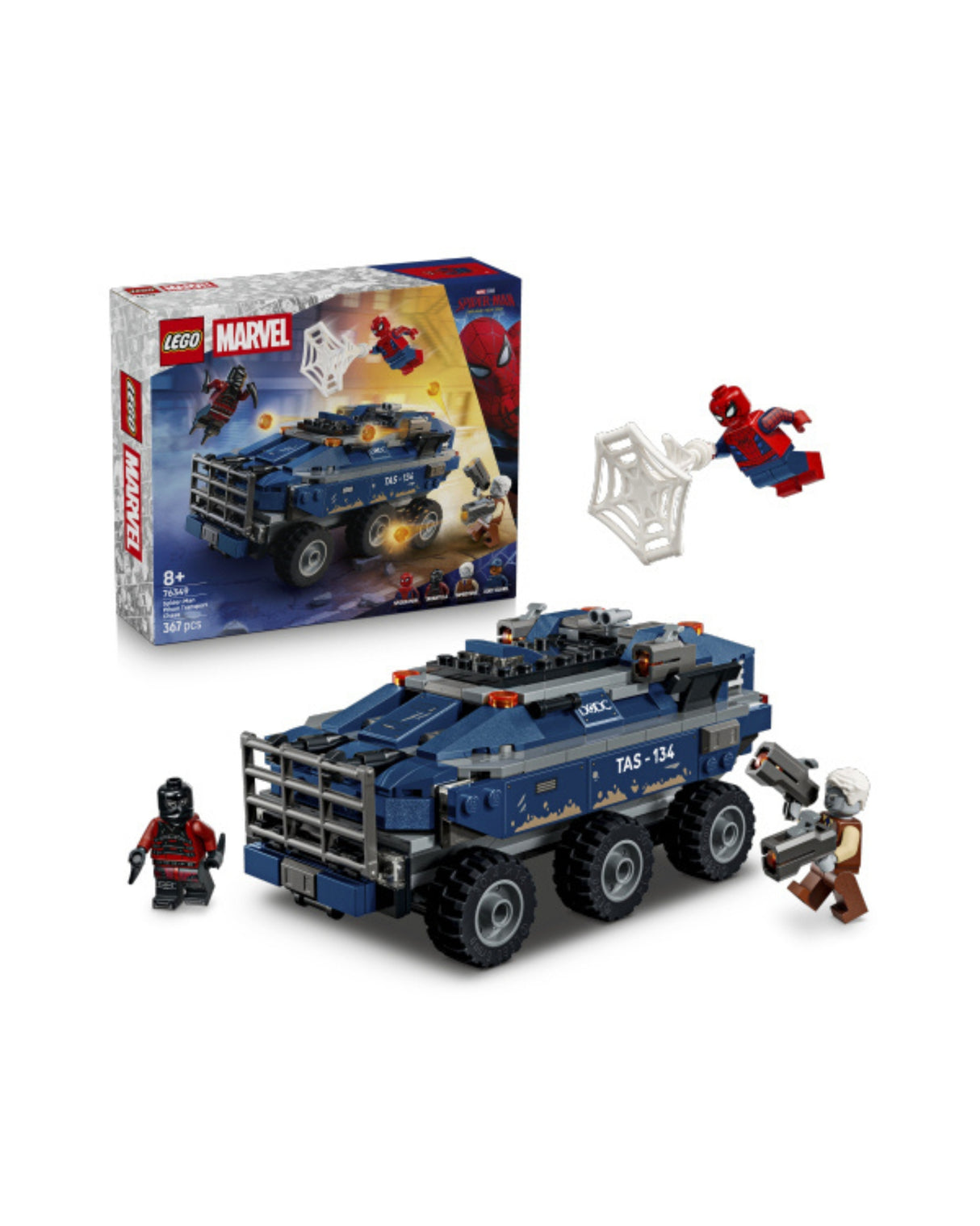 LEGO 76349 Spider-Mans fængselstransport-jagt - LEGO Super Heroes 76349