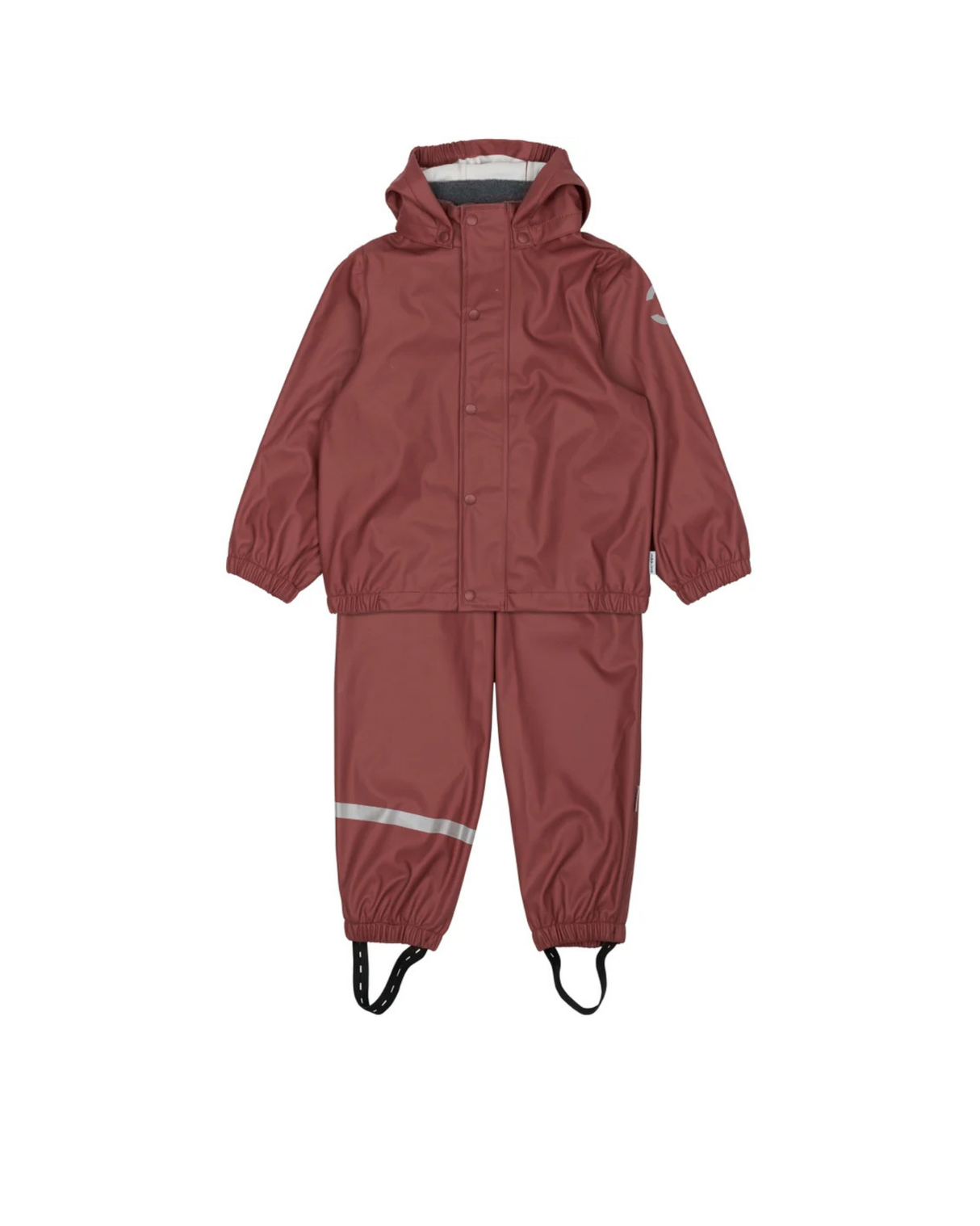 Lyserød - Apple Butter - Mikk-Line - PU Regntøj - Uden seler - 33144ML