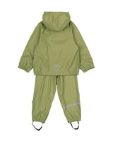 Grøn - Sage - Mikk-Line - PU Regntøj - Uden seler - 33144ML