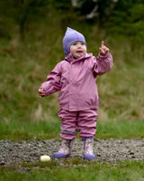 Lyserød - Lilas - Mikk-Line - PU Regntøj -  Seler - 33145ML