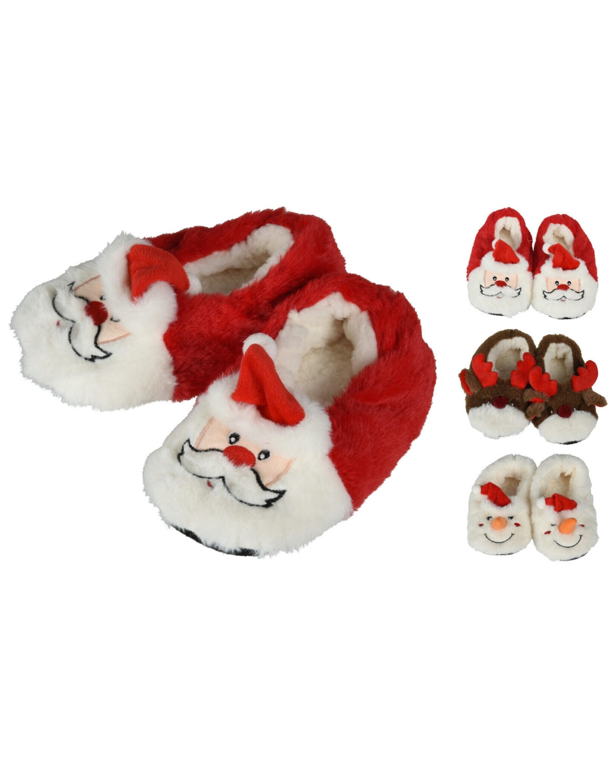 Bløde sutsko med julemotiver - 331720