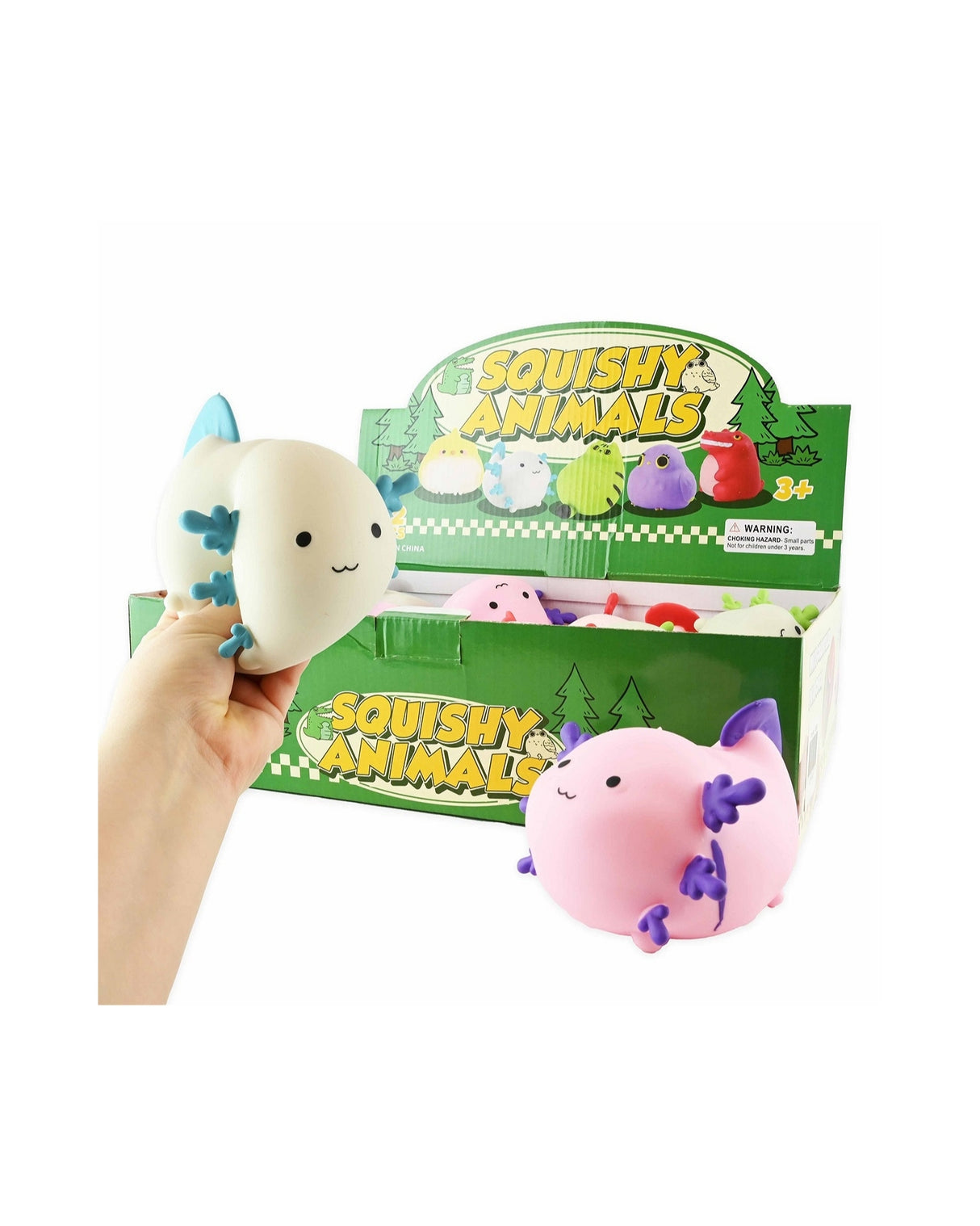 Squeeze dyr 1 stk 13 cm