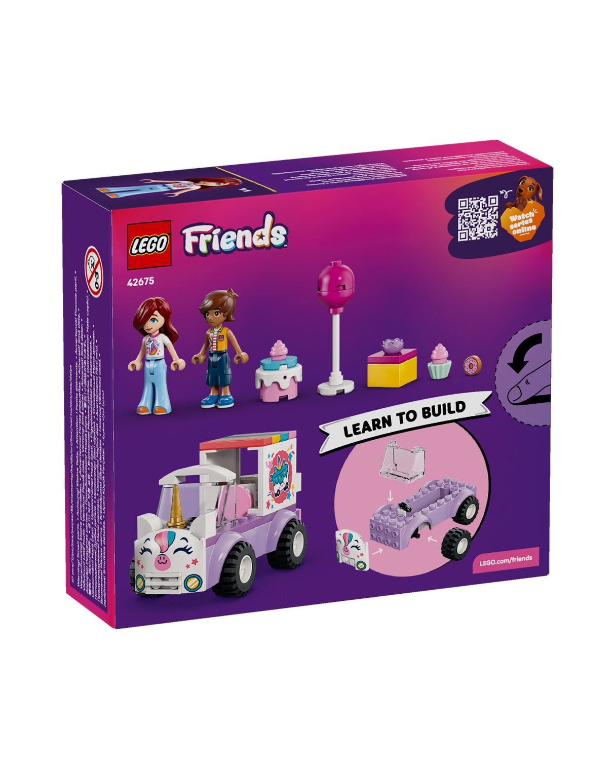 LEGO 42675 Enhjørninge-kagevogn - LEGO Friends 42675