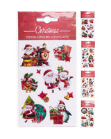 Stickers puffy med juletema