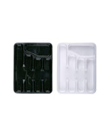 Bestik bakke med 5 rum