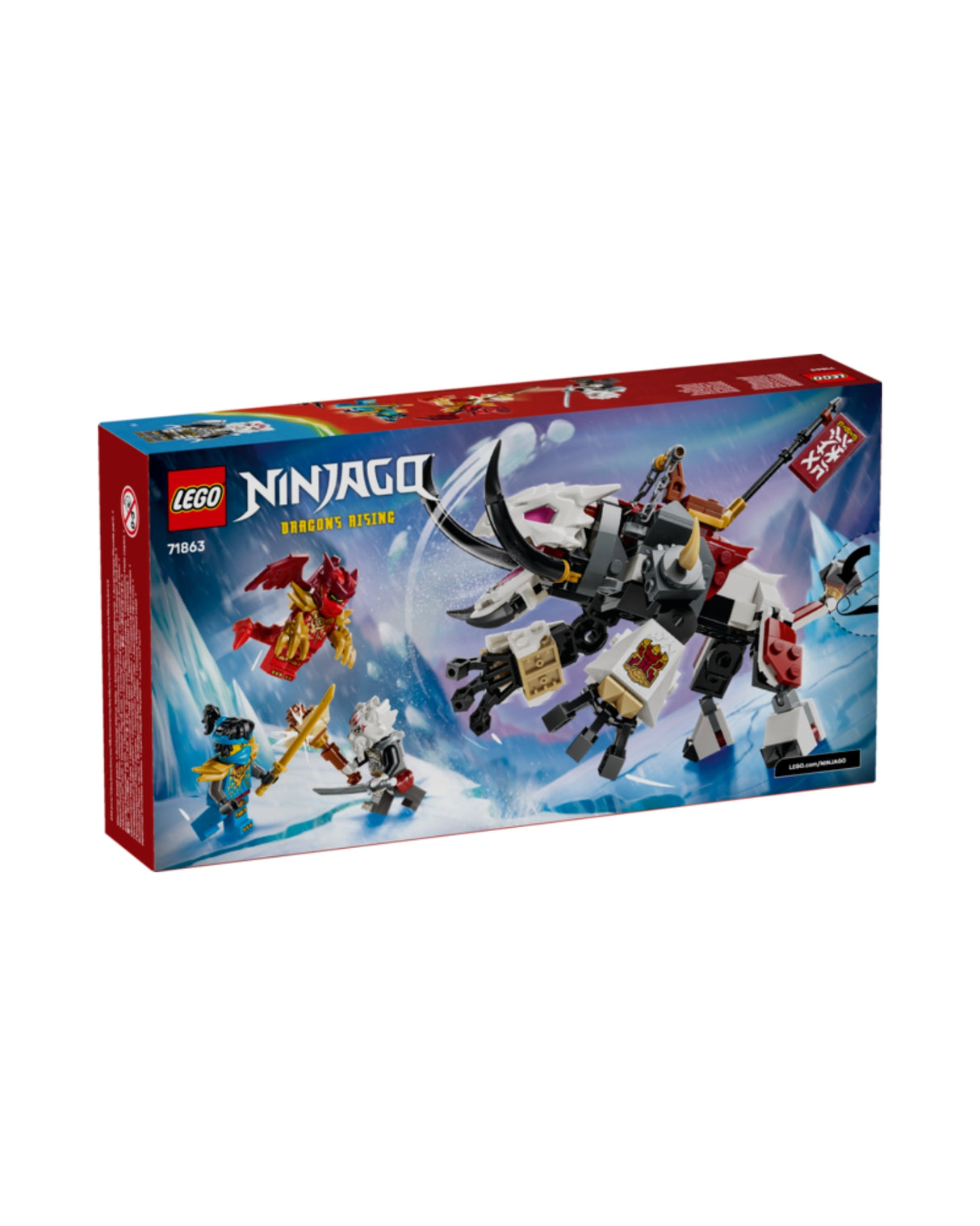 LEGO 71863 Zilvar og dragebæstet Grimtak - LEGO Ninjago 71863