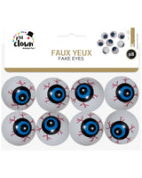 Øjne i plast 8 stk