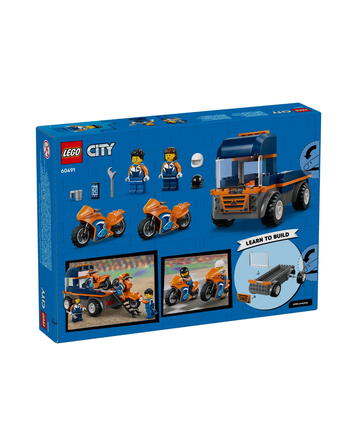 LEGO 60491 Motorcykel-transporter - LEGO City 60491