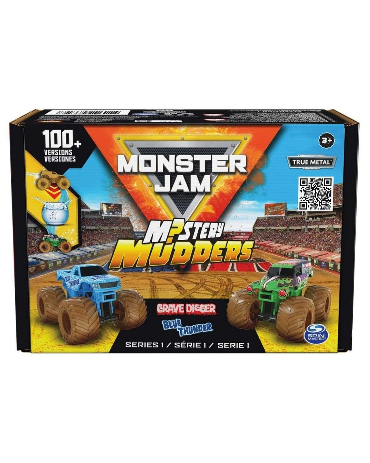 Monster Jam 1:64 Mystery Mudders - 2 Pack