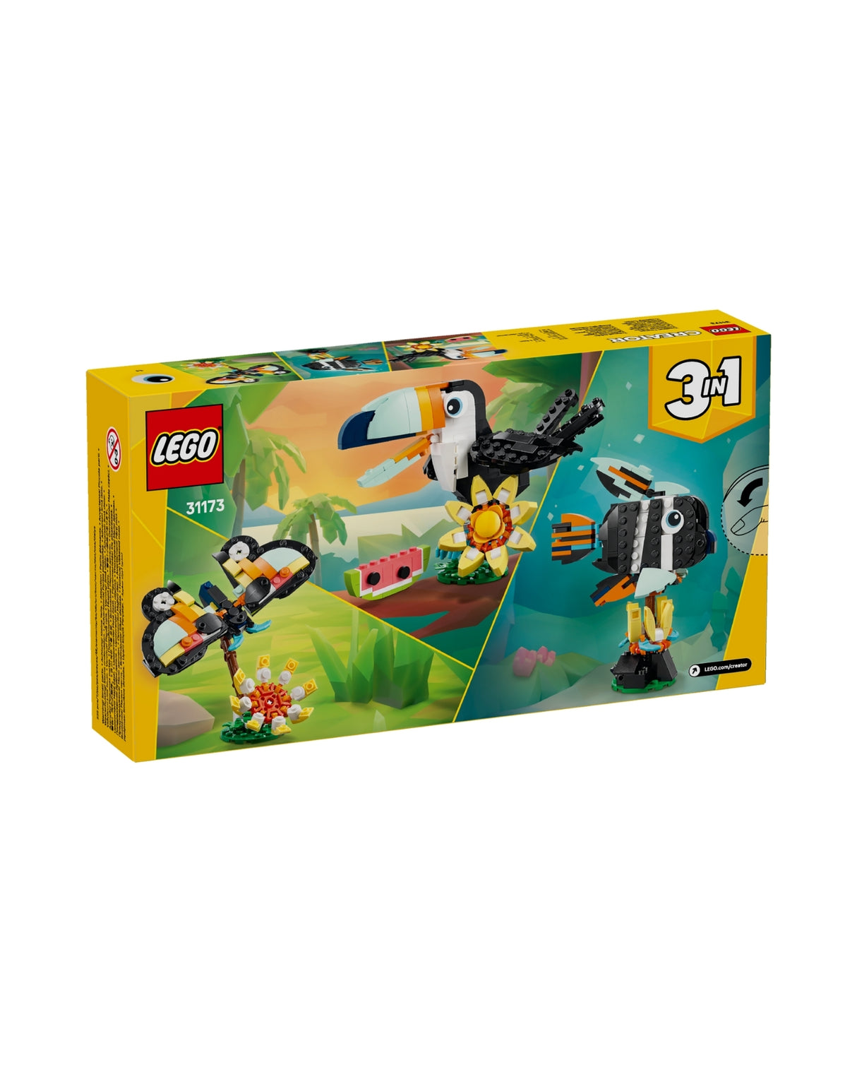 LEGO 31173 Wild Animals: Tropical Toucan - LEGO Creator