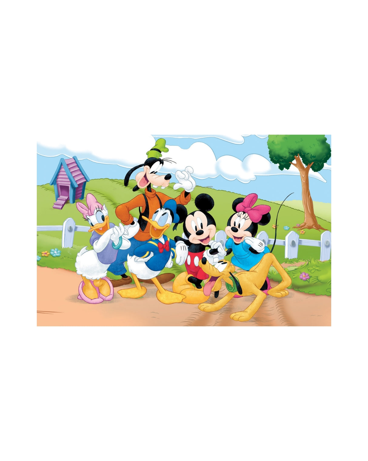 Puslespil med 54 brikker - Mini-Puslespil - Mickey Mouses Skøre Eventyr - Disney Mickey Mouse Og Venner
