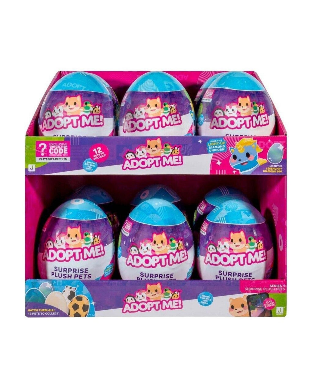 Adopt Me Surprice Plush 13 CM Asst. 1 stk