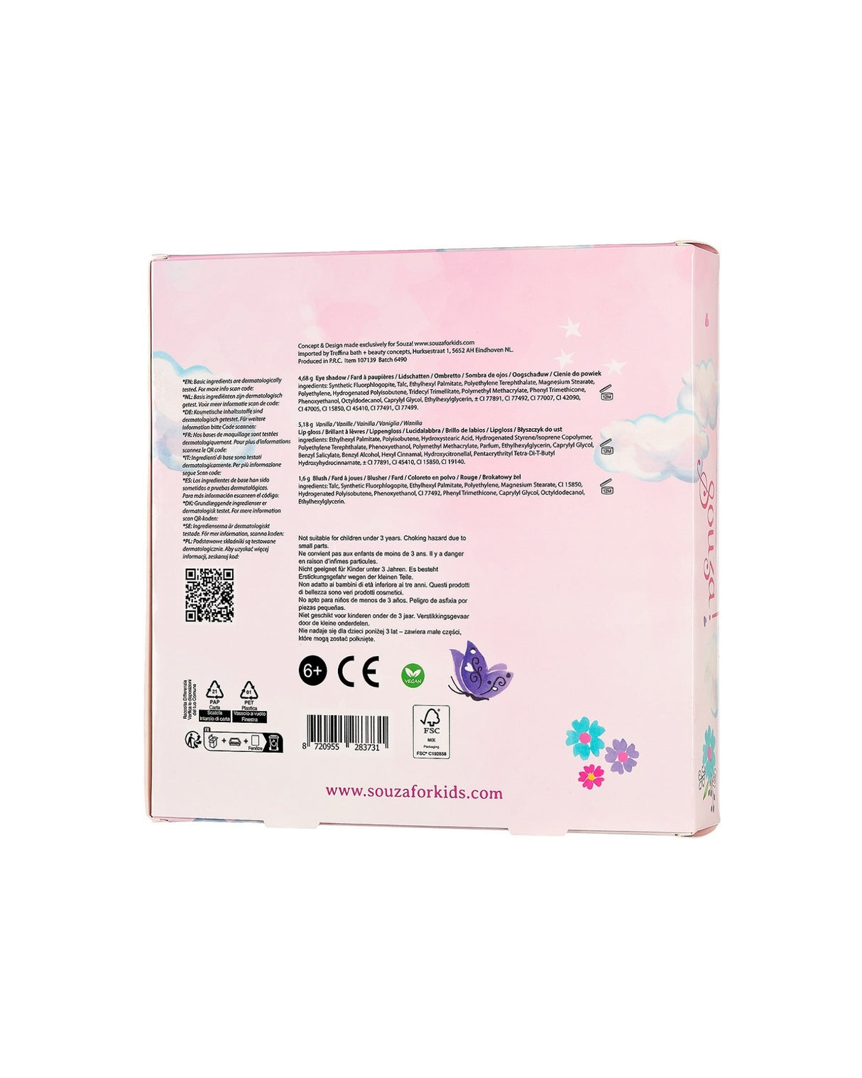 Beauty Set Sommerfugl