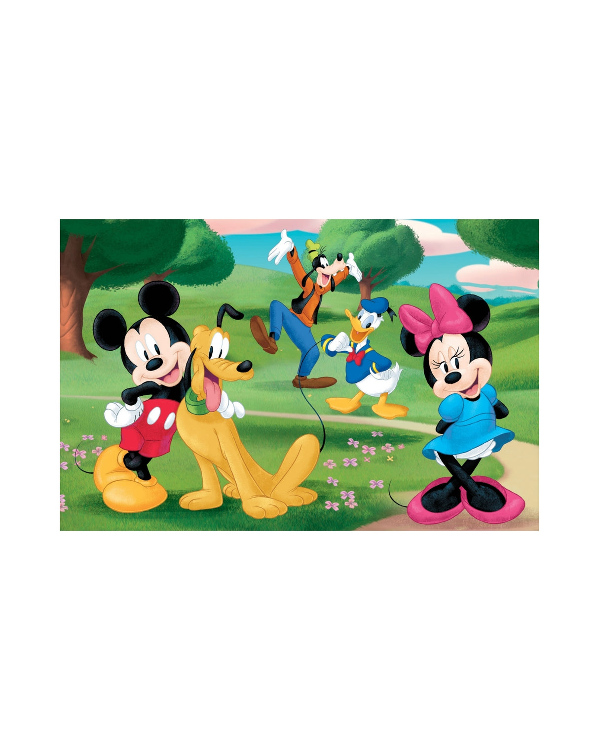 Puslespil med 54 brikker - Mini-Puslespil - Mickey Mouses Skøre Eventyr - Disney Mickey Mouse Og Venner