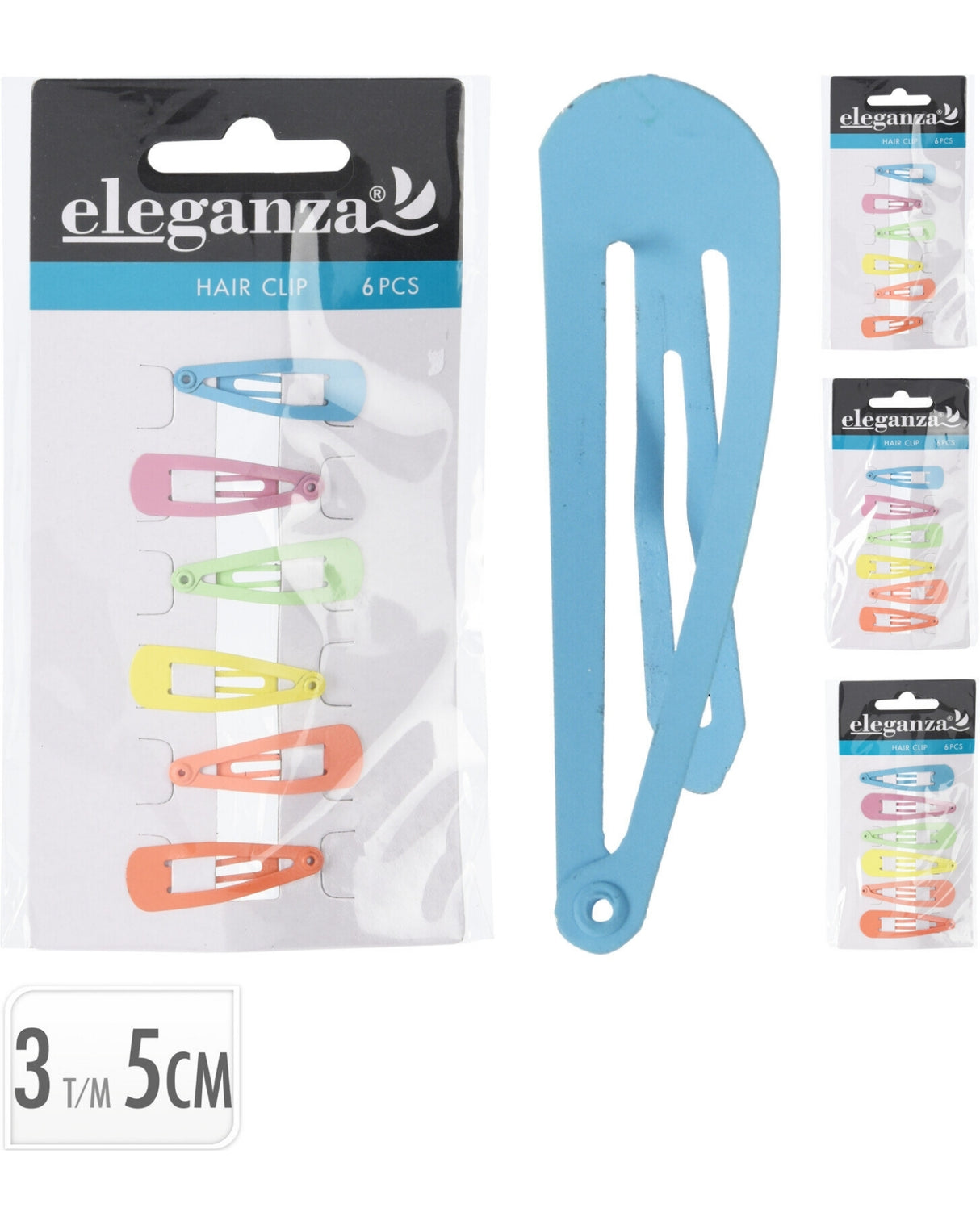 Hårspænder 6stk