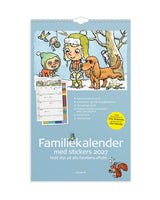 Familiekalender Otto Dickmeiss & Lilja Scherfig 4 kolloner 2027