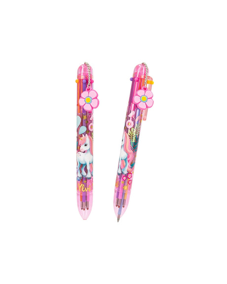 Ylvi Kuglepen 6 farvet 1stk