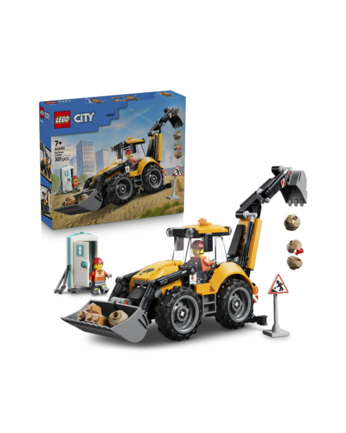 LEGO 60480 Gul rendegraver - LEGO City 60480