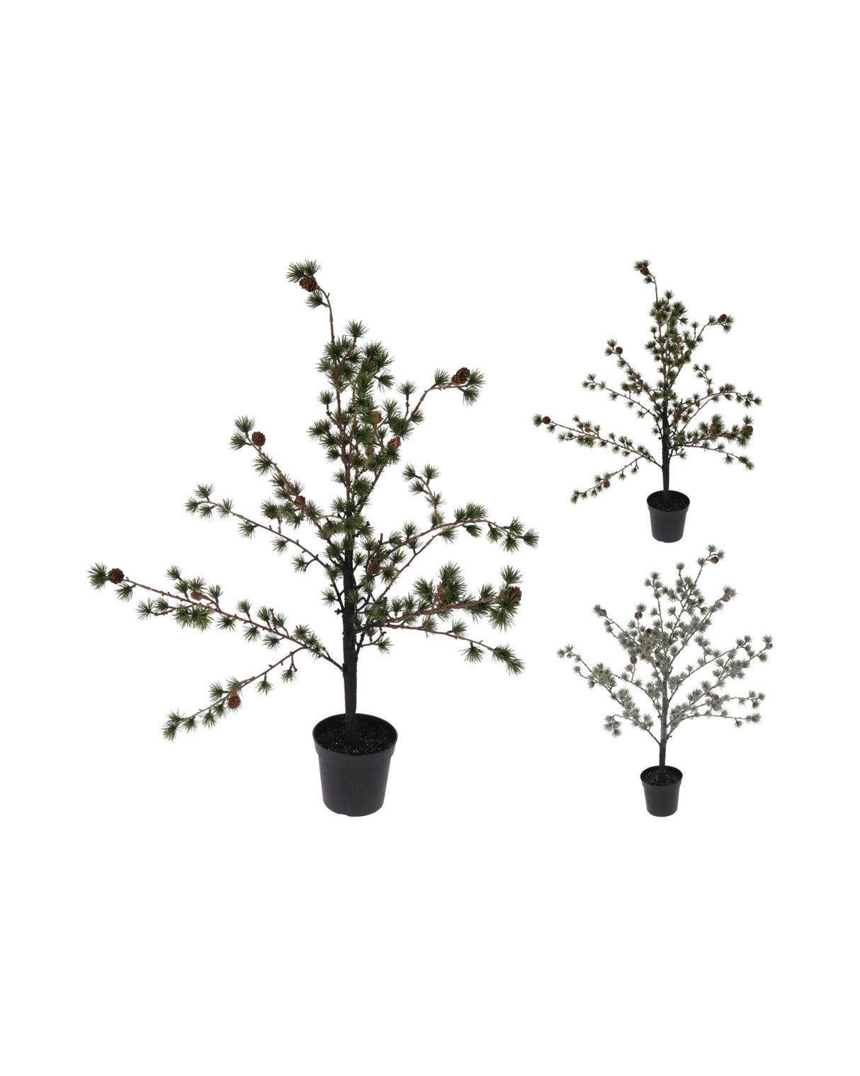 Juletræ 90cm med kogler