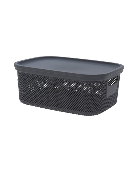 Plastic storage basket 2pcs