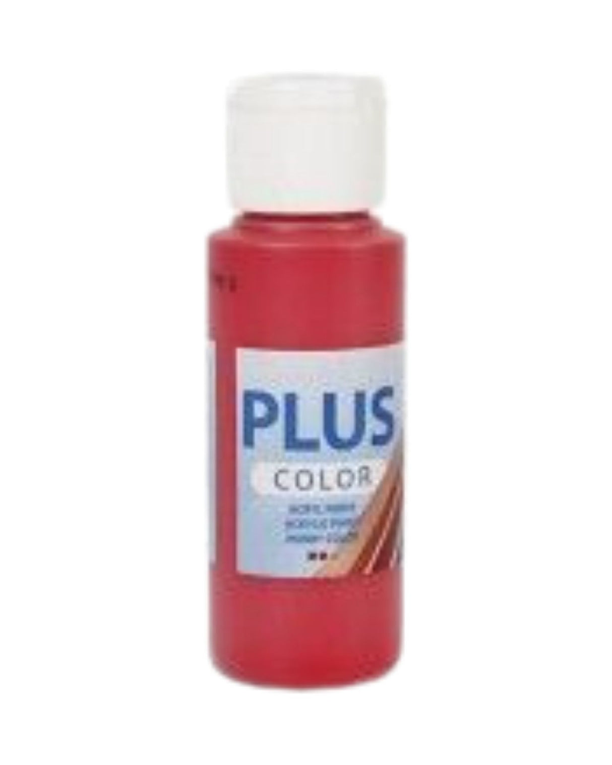 Hobbymaling acryl - crimson red 60 ml. art. nr, 39628