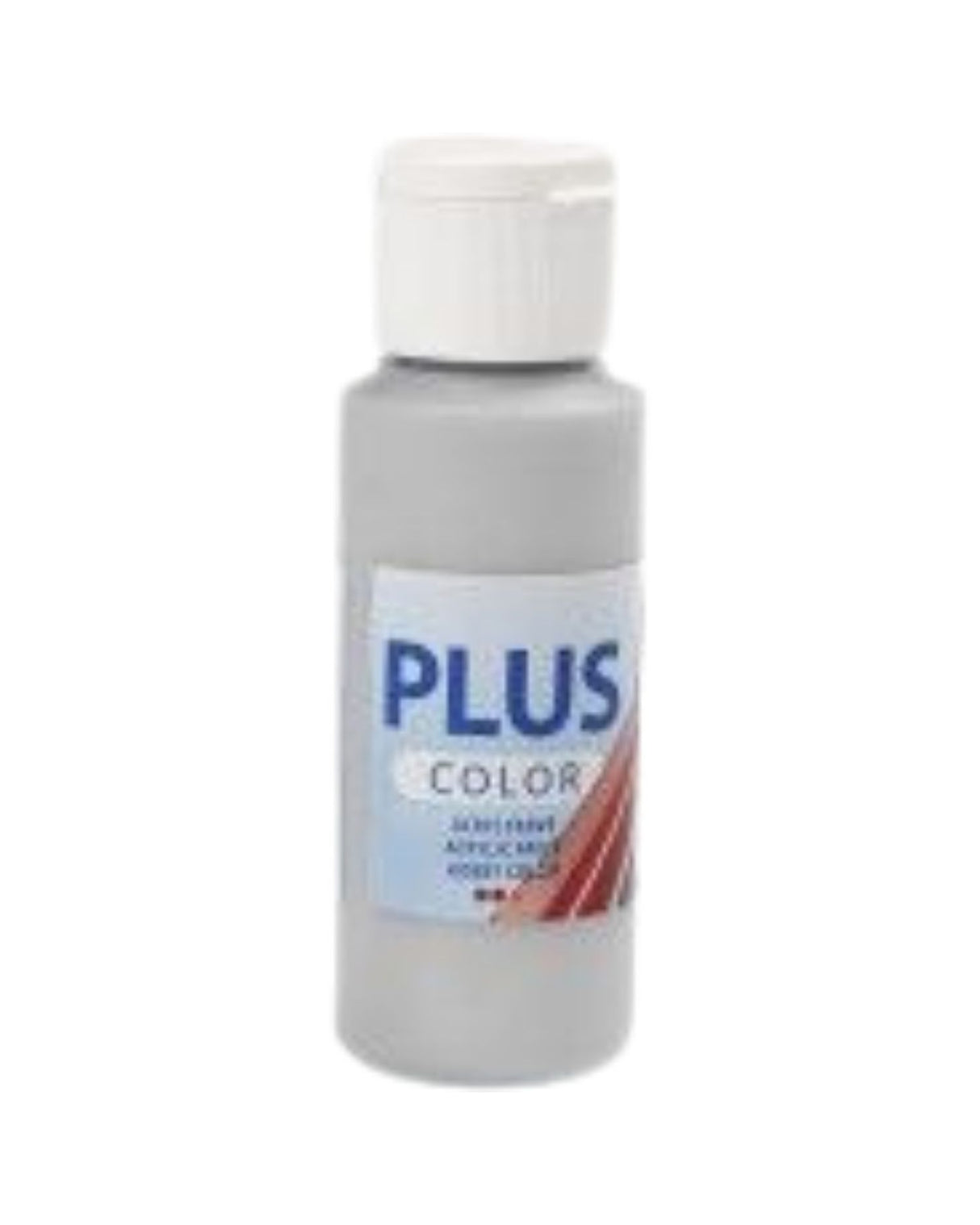Hobbymaling acryl - sølv 60 ml.