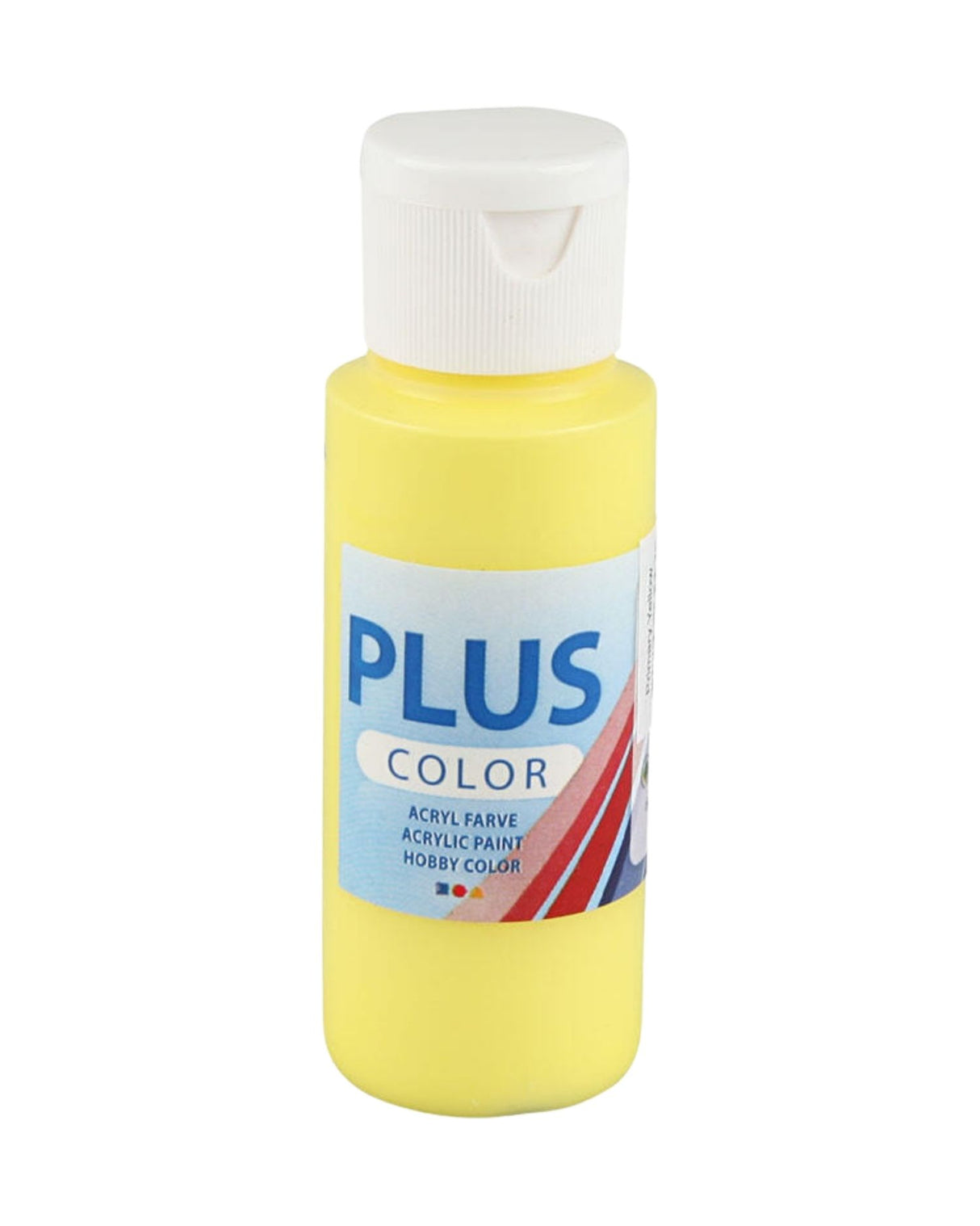 Hobby paint acrylic - yellow 60 ml.