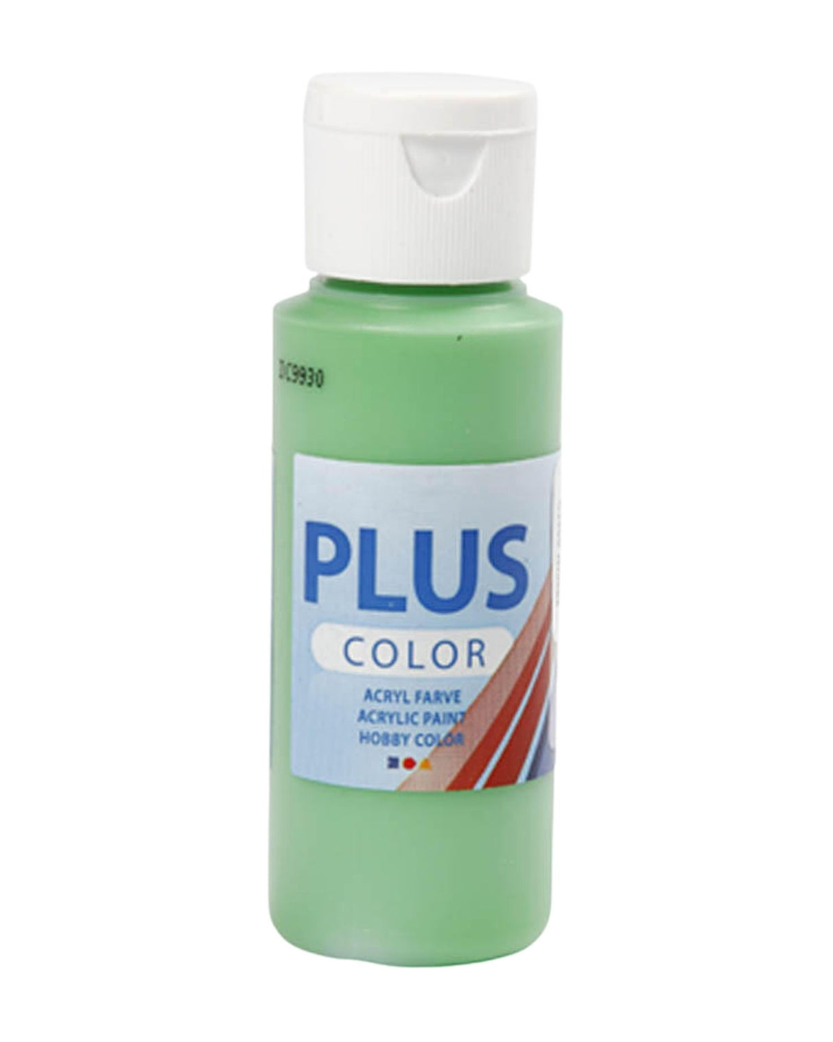 Hobbymaling acryl - Bright Green 60 ml. Vandbaseret