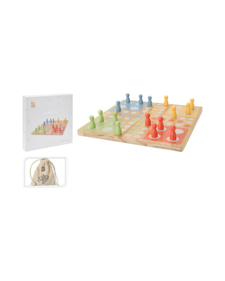 Ludo brætspil i træ