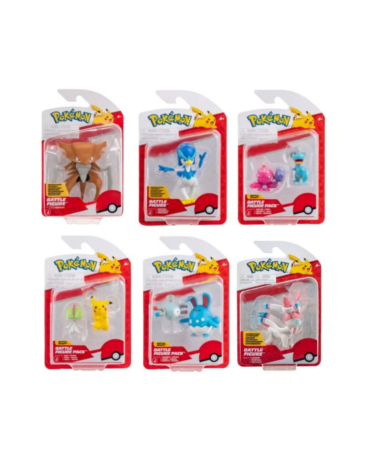 Pokemon battle figurer