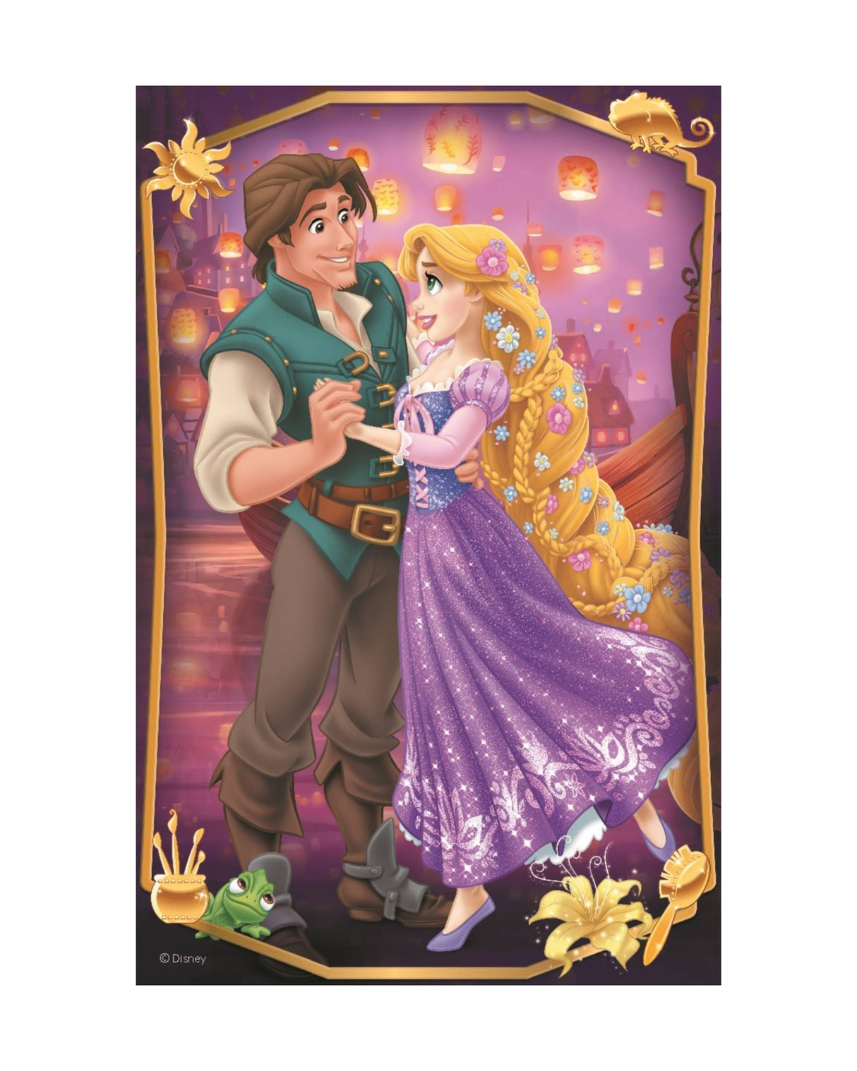 Puslespil med 54 brikker - Mini-Puslespil - Smukke Prinsesser - Disney Prinsesse