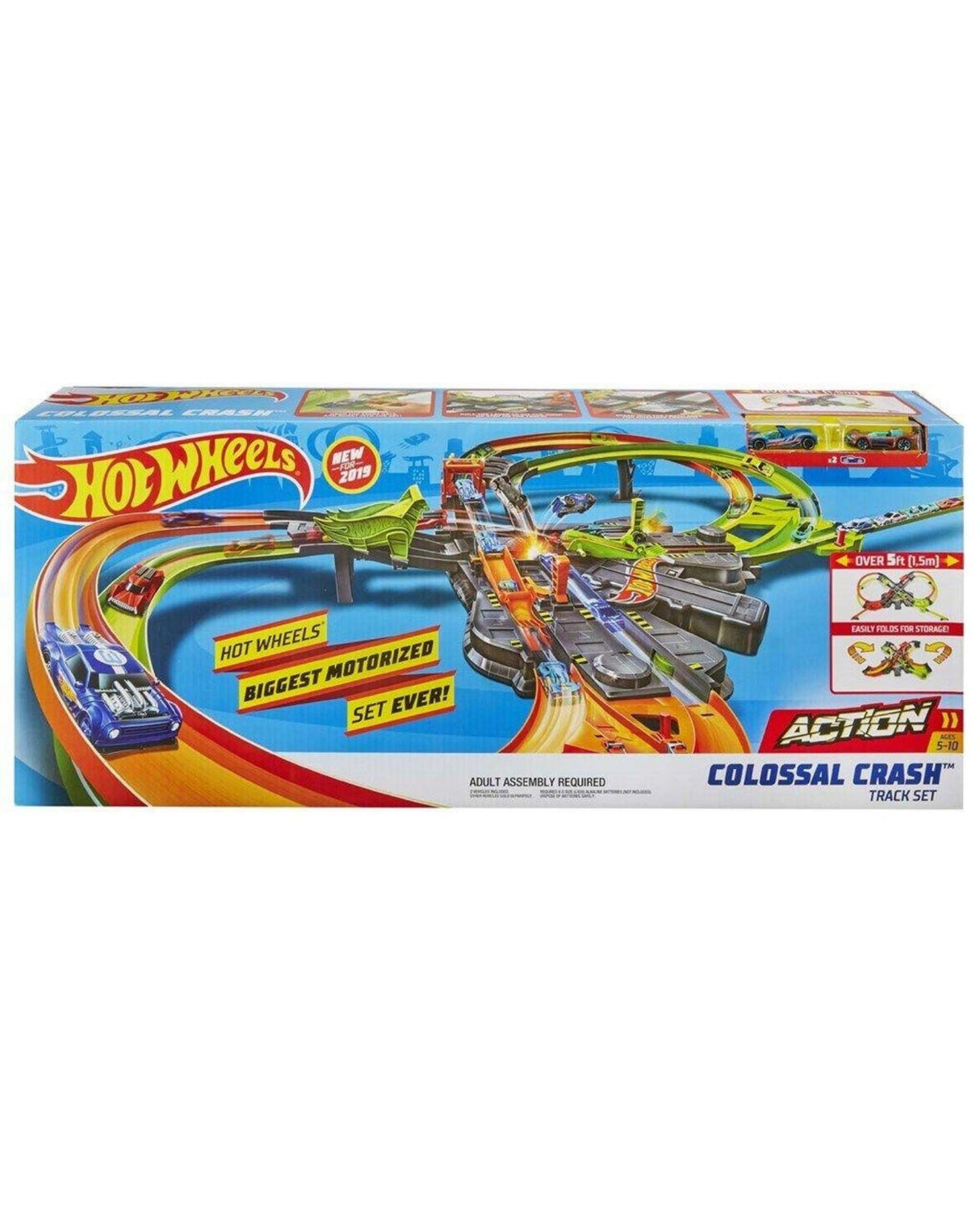 Hot Wheels Colossal Crash Track Set