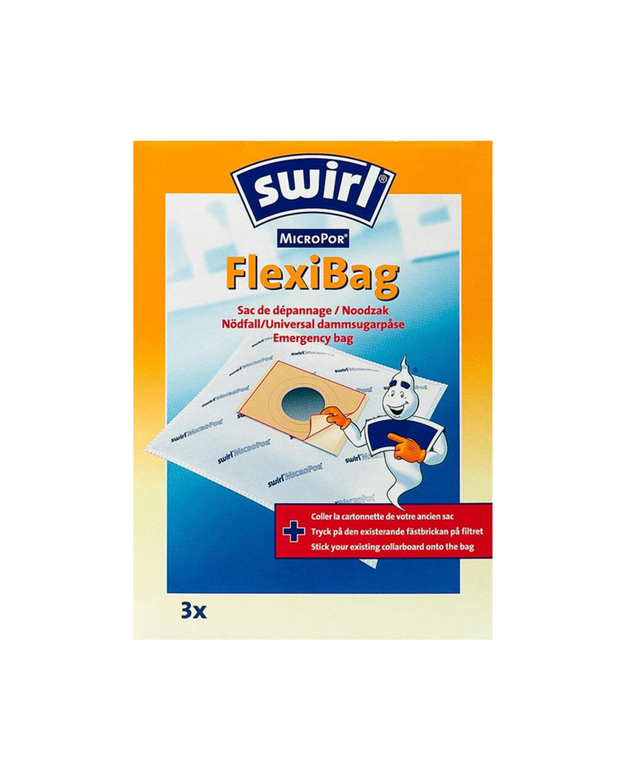 Støvsugerposer SWIRL Flexibag - Universal