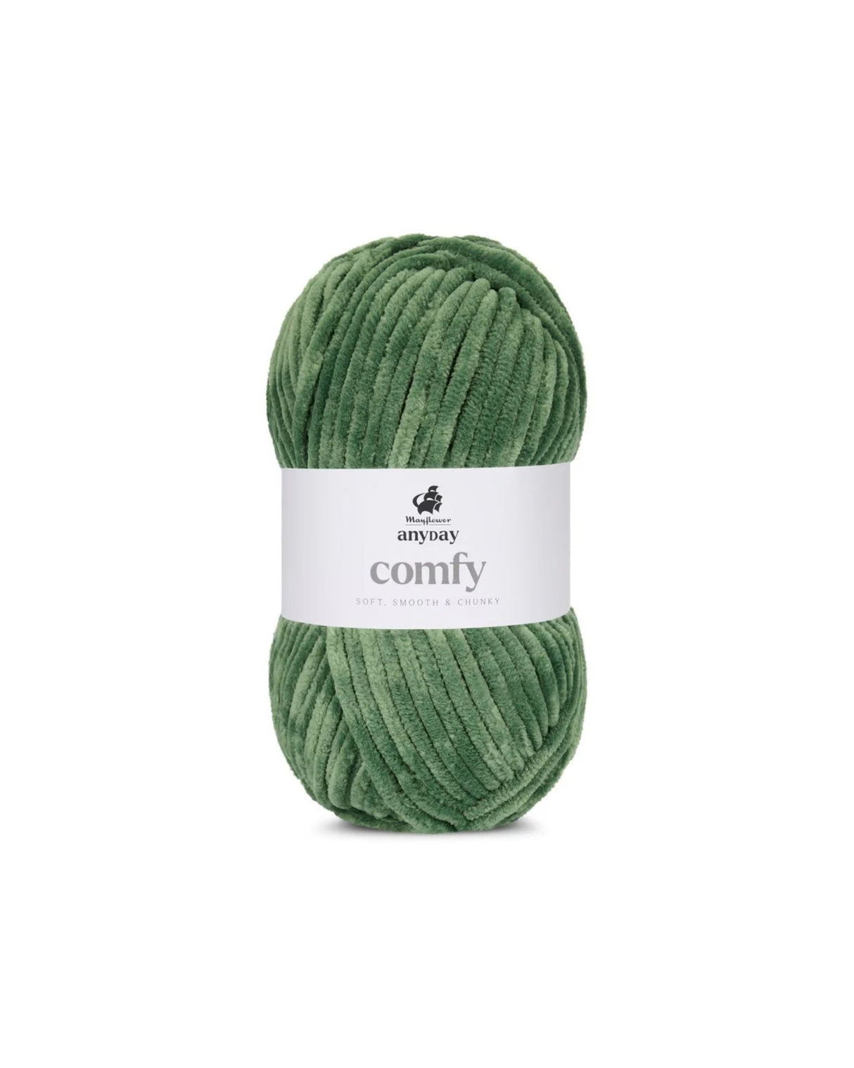 Anyday Comfy 100g - Fra Mayflower - Fv. 18 Olivengrøn