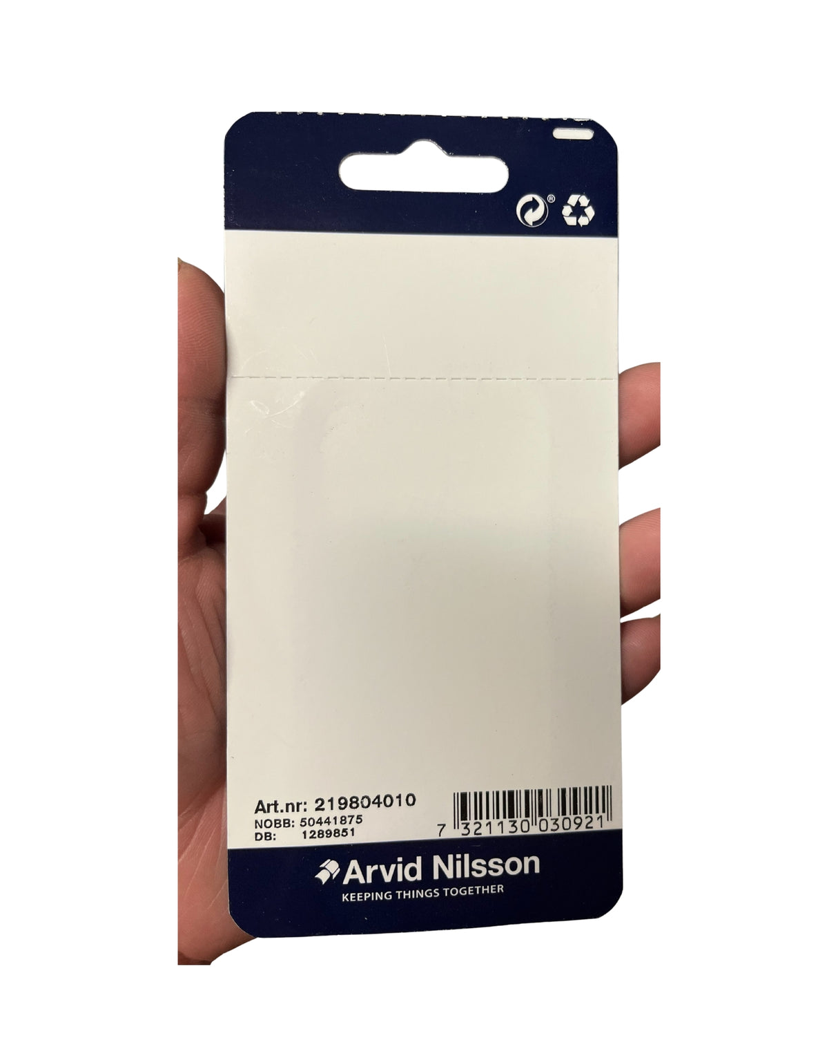 Skruekrog messing 2.6 X 30mm 8 stk