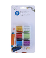 Metallis sytråd 6 ruller