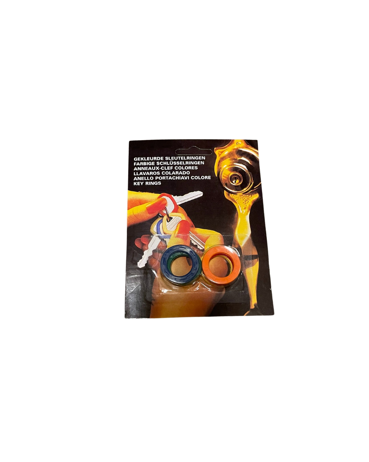 Nøgleringe hætter 6 stk