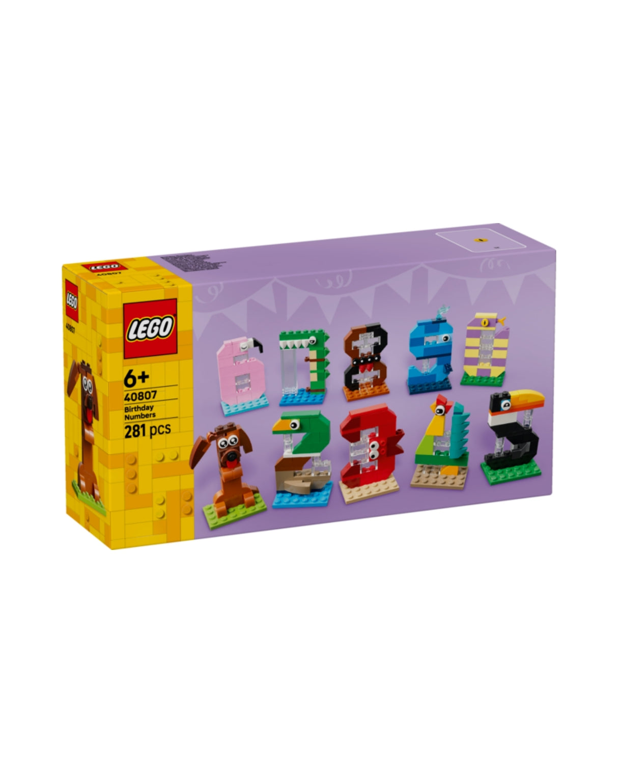 LEGO 40807 Fødselsdagstal - LEGO Iconic 40807