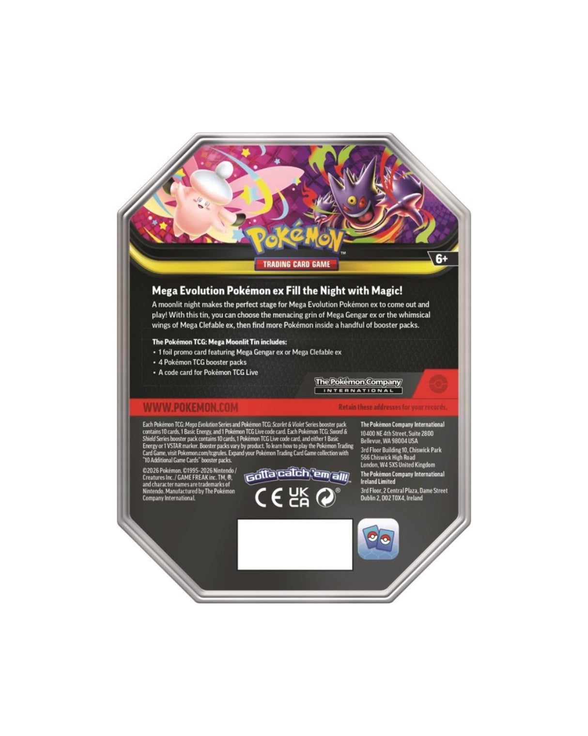 Pokemon Tin Summer EX June 26