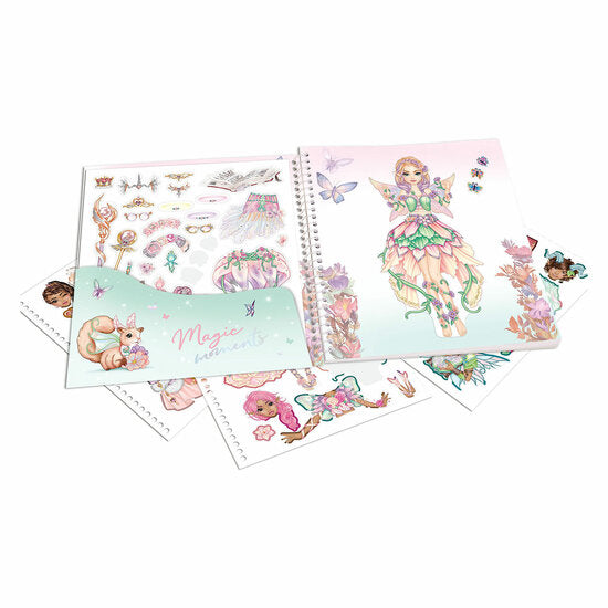 TOPModel Dress Me Up Stickersbog