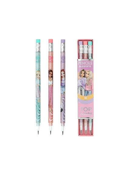 TOPmodel Push-up Pencils with Eraser