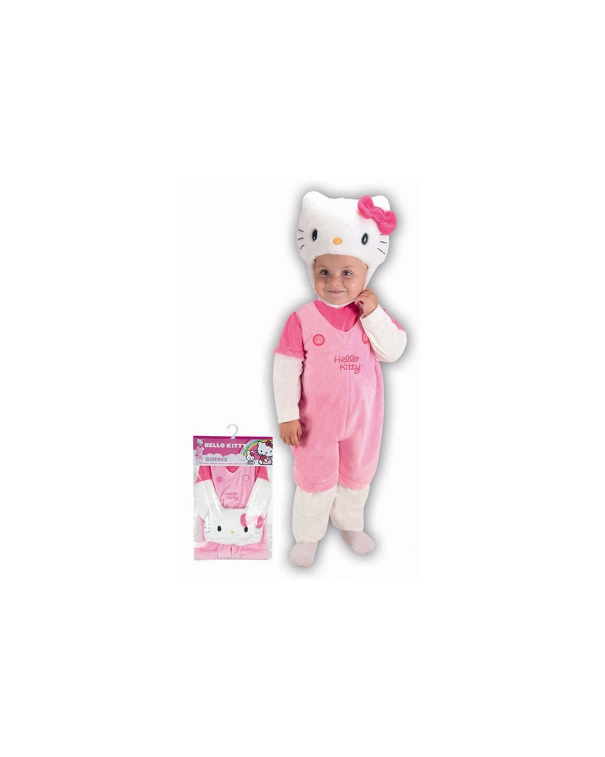 Hello Kitty plyskostume til børn 5–7 år