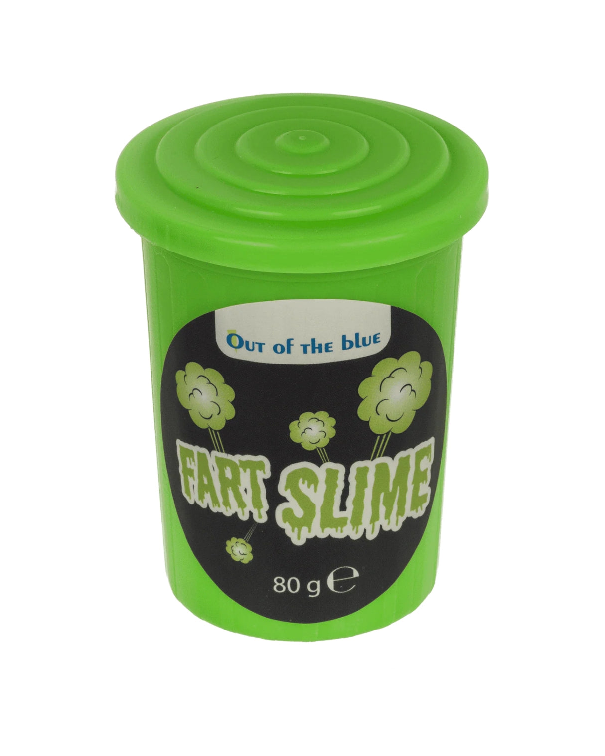 Sjov prutteslime på dåse med lyd-effekt.