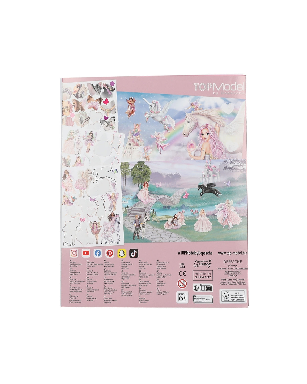 TOPModel Stickerworld VIVA VIOLET