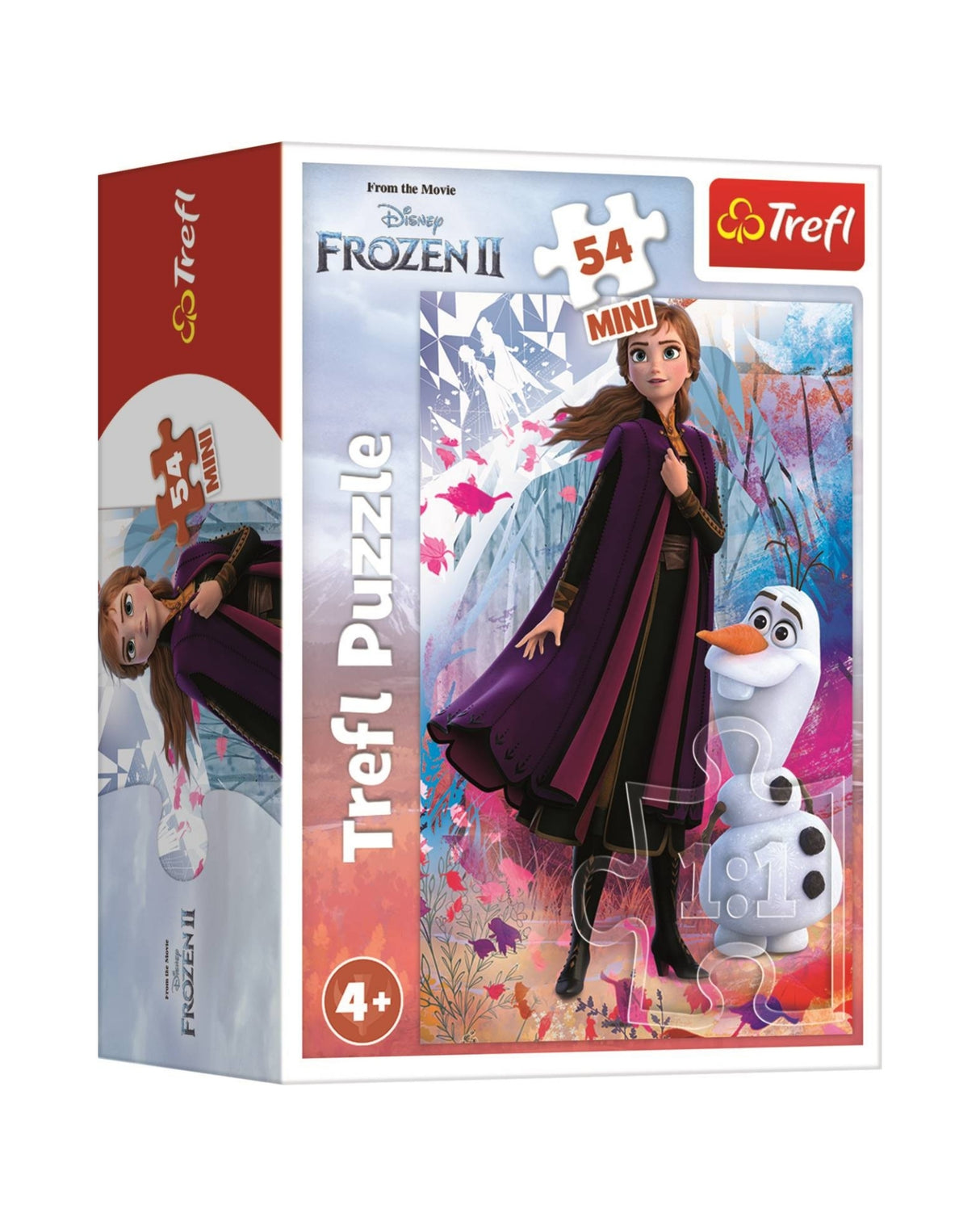 Puslespil med 54 brikker - Mini-Puslespil - I Anna Og Elsas Verden - Disney Frost Ii