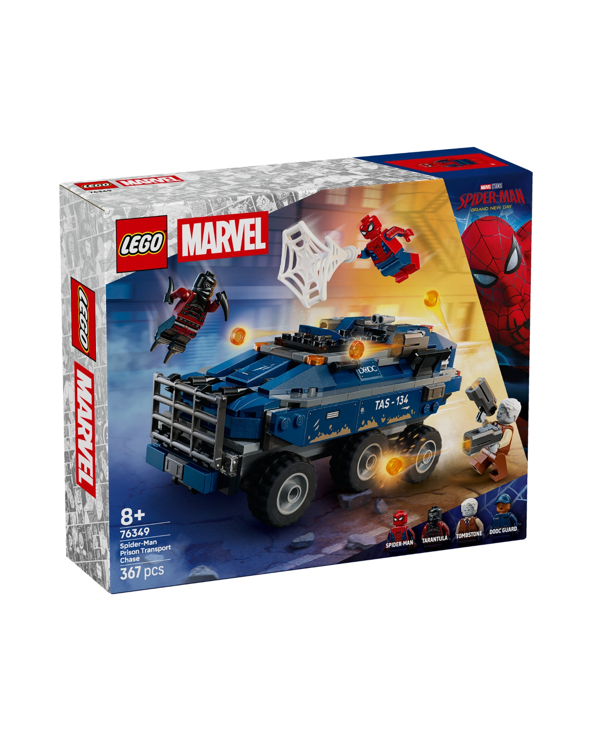 LEGO 76349 Spider-Mans fængselstransport-jagt - LEGO Super Heroes 76349
