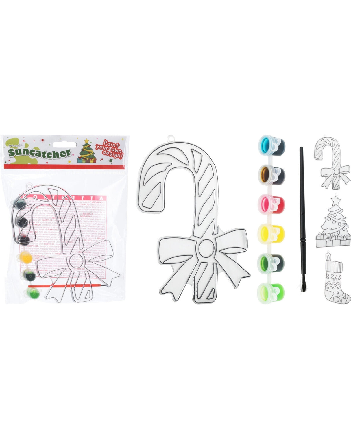 Malesæt 1 stk - Julemotiver